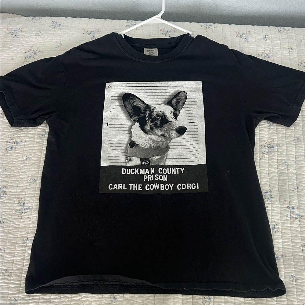 Riley Green Carl the Cowboy Corgi Shirt